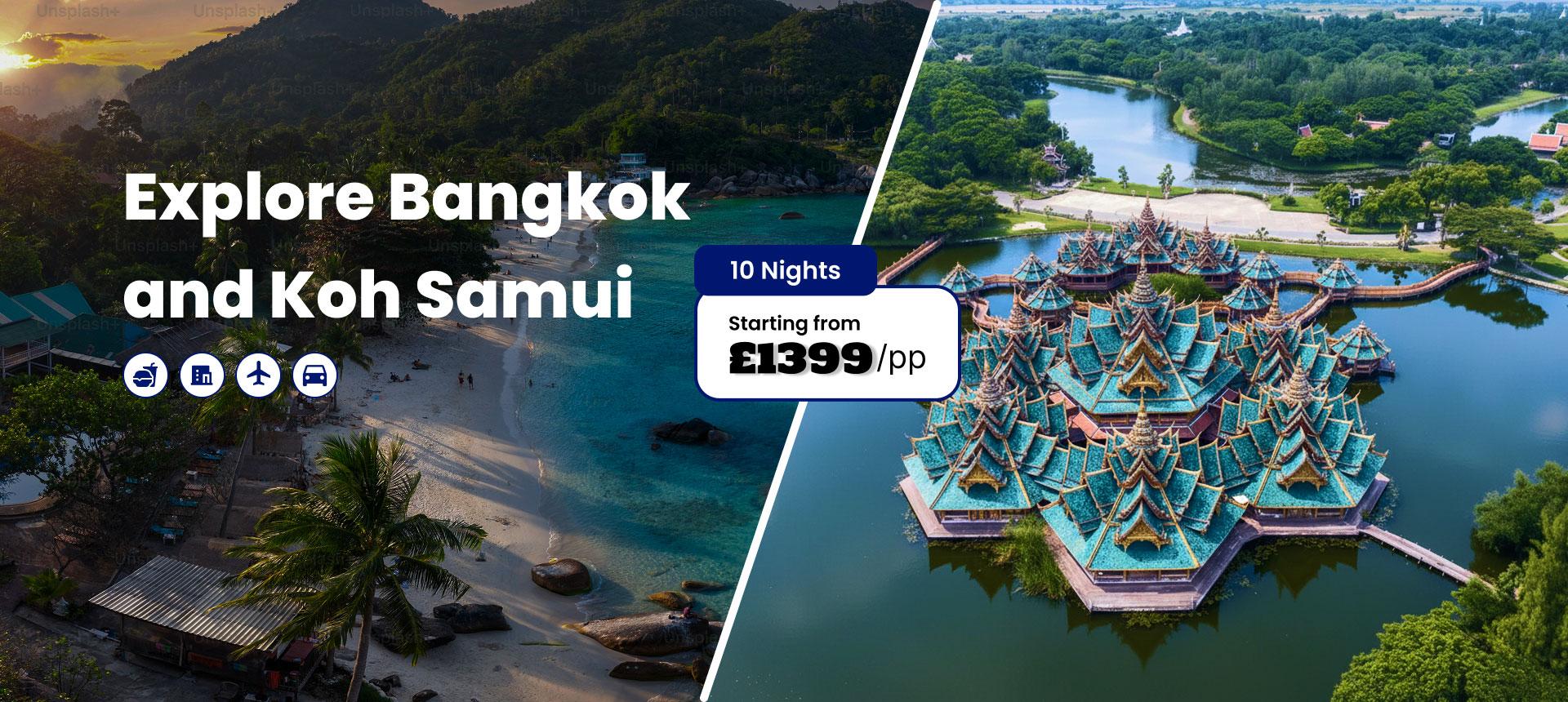 Explore Bangkok and Koh Samui